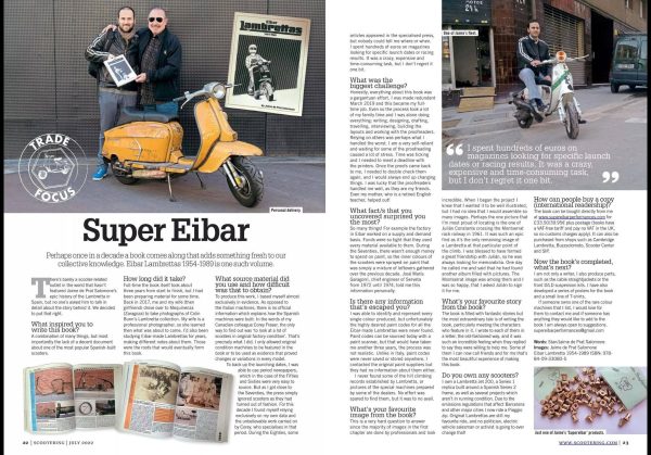 Eibar Lambrettas 1954-1989 (ENGLISH LANGUAGE) - Image 8