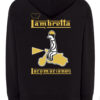 Sweatshirt / Hoodie 'Lambretta Locomociones' Black, Clear green, Khaki green, Emerald green or Dark Blue (SPECIAL ORDER ONLY)