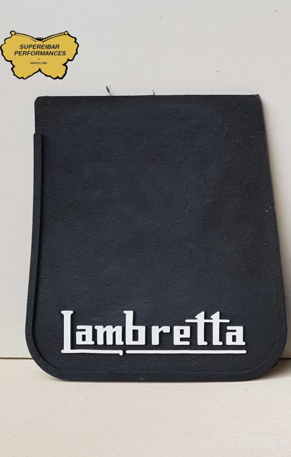 Replica of the original 1960s Spanish Lambretta mudflap