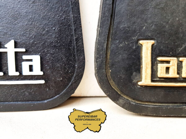 Replica of the original 1960s Spanish Lambretta mudflap - Image 3