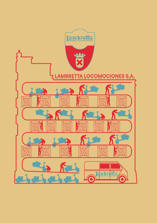 Lambretta Locomociones Tee Shirts IMPORTANT: Please check availability before ordering.