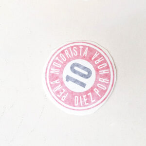 Peña Motorista 10 X Hora Vinyl Decal
